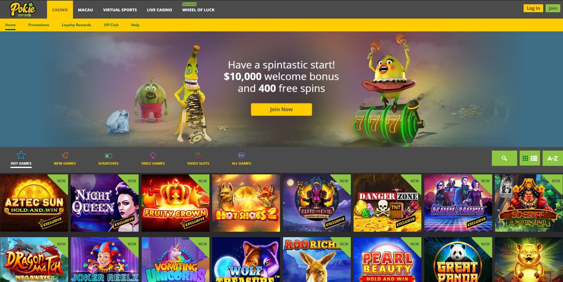 pokie spins no deposit bonus codes 2021