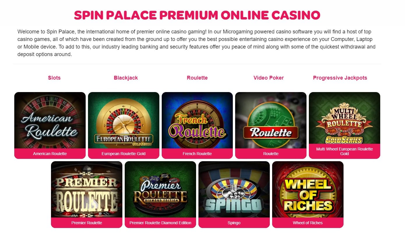 Spin Palace casino