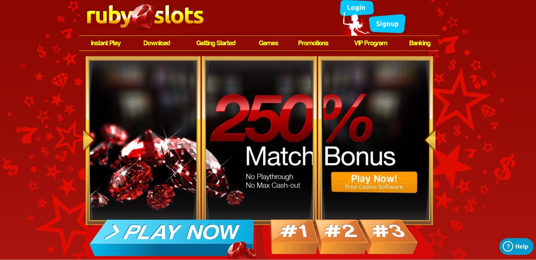 ruby slots casinos