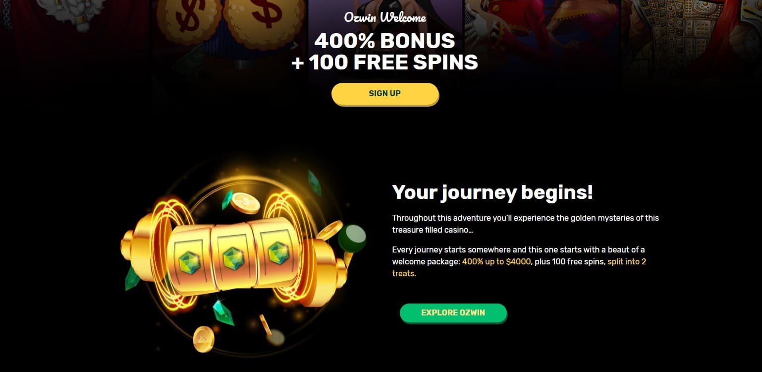 ozwin casino login australia login page