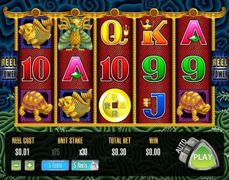 Aristocrat 5 Dragon Pokies Machine