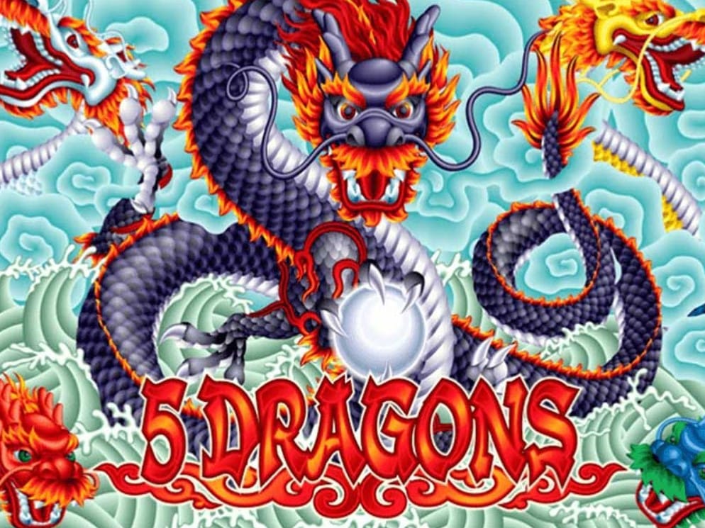5 Dragons Slot logo