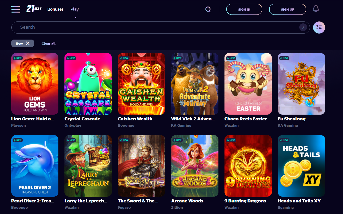 21bit casino review